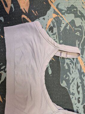 Old Navy Active Seamless Light Support Bralette Sports Bra Lilac - Women’s L